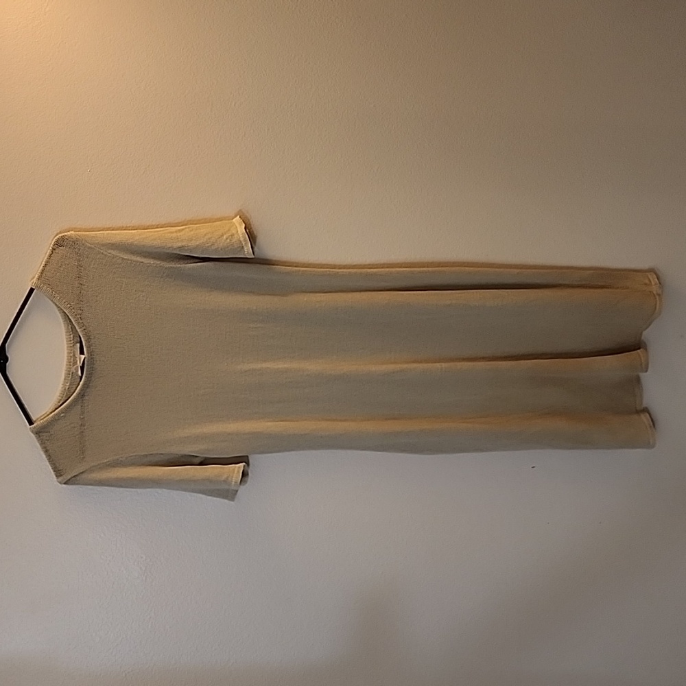 Envisage 2pc Olive Knit Dress & Cardigan Sz 10